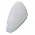 Secosautoparts White Left Rearview Mirror Cover Compatible With Volkswagen Tiguan 2018-2022