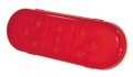 Grote 54142 Supernova 9-diode Oval Led Stop Tail Turn Light Hard Shell Connector Red 