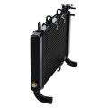 Tcmt Black Aluminum Radiator Cooler Engine Cooling Fit For Honda Cb650f Cb 650 F 2018 Replacement 19010-mje-306