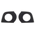 Fog Light Bezel Pair For Toyota 4runner 2010 2011 2012 2013 Matte Black Driver And Passenger Side To1038138 To1039138 