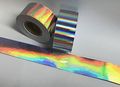 Holographic Rainbow Tape Self-adhesive 1 4 Inch X 50 Ft Silver 