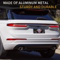 6x12 Inch License Plate Cover Aluminum Israeli National Flag Blood Inside Me Car Tag For Women Men Vanity Gifts