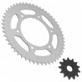 Caltric Front And Rear Sprockets Kit Compatible With Honda Cr125r Cr 125r 2004 2005 2006 2007