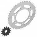 Caltric Front And Rear Sprockets Kit Compatible With Honda Cr125r Cr 125r 2004 2005 2006 2007