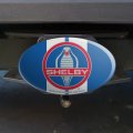 Graphics More Shelby Cobra Vintage Logo Oval Tow Trailer Hitch Cover Plug Insert