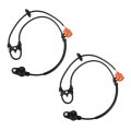 2pcs Front Left Right Abs Sensor Wheel Speed For Honda Pilot 2003-2005 Acura 57450s3va02 