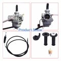 Labwork Carburetor Throttle Cable Handle Grip Bar Replacement For Honda 2004-2009 Crf50f 2000-2003 Xr50r 1972-1978 Z50a