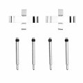 Rear Disc Brake Hardware Kit For Mercedes-benz 560sec 1986 1987 1988 1989 1990 1991 Pc-122777 