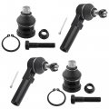 Boxi Set Of 4 Front Lower Ball Joints And Outer Tie Rod Ends Fit For Chrysler Pt Cruiser 2001 2002 2003 2004 2005 Dodge Neon 