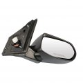 Ocpty Black Passenger Side View Mirror Smooth With Power Adjustment Heated Manual Folding W Cover Compatible For 2012-2015