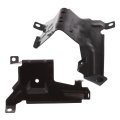Front Outer Bumper Bracket Pair For Gmc Sierra 1500 2007 2013 Steel Replacement Gm1066182 Gm1067182 15901538 15901539 Driver 