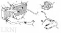 Land Rover Defender V8 Radiator Filler Plug Plastic Drain And O Ring Kit Part Err4686 Err4685