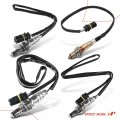 A-premium O2 Oxygen Sensor Compatible With Mercedes-benz W203 Series C320 2005 3 2l Upstream Downstream 4-pc Set Replace
