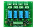 Electronics-salon Four Dpdt Signal Relay Module Board 12v Version