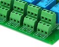 Electronics-salon Four Dpdt Signal Relay Module Board 12v Version