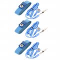 Uxcell Anti Static Esd Adjustable Wrist Strap Band Bracelet 3 Pcs Blue