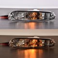 Front Bumper Turn Signal Lights With Bulbs For Mazda Mx-5 Miata 1990-1997 Halogen Clear Driver And Passenger Side 8bn151060