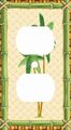 Bamboo Palm Tree Green Decorative Outlet Cover 