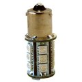 Bau15s Bayonet Base 18 Smd 5050 Led Bulb Amber For 1057 0482 7528 7507 17638 17640 Narva 581 Replacement 10 To 30v Dc Cars 