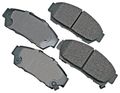 Act617 Proact Ultr Ceramic Disc Brake Pad Kit Grey Rear Position 