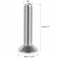 Uxcell M4x18mm Flat Head Machine Screws Phillips Cross Screw 304 Stainless Steel Fasteners Bolts 30pcs