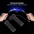 1 Pair Electric Bike Throttle Grips Universal Sensitive Scooter Accelerator Handle With Joint For 22mm Handlebar
