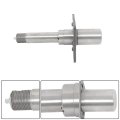 Bt16 Round Spindle With 4 Bolt Brake Flange 2 Pack 8 25 In Length For Utility Cargo Boat Trailers And Light Duty Rvs