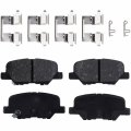 Rear Ceramic Brake Pads For Mitsubishi Outlander 2014 To 2018 Sport 2013 2020 And Rvr 2 Wheel Set Surestop Clx M0 Usa 