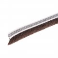 Uxcell Brush Weather Stripping Adhesive Felt Door Seal Strip Pile Weatherstrip Sweep For Window 590 6inch L X 0 35inch W