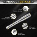 Hand Plug Tap 1 2-16 Bsf 2b Thread Style Taps Straight Flute Screw Tapping Threading Tool High Speed Steel Hss6542