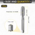 Hand Plug Tap 1 2-16 Bsf 2b Thread Style Taps Straight Flute Screw Tapping Threading Tool High Speed Steel Hss6542