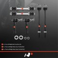 A-premium Set Of 6 Sway Bar Link Inner Outer Tie Rod End Compatible With 1999-2007 Chevy Silverado 1500 Classic 2500 Tahoe