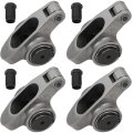 Engine Roller Rocker Arm 1 5 Ratio 7 16 In For Chevrolet Small Block Gen I 327 350 400 Bapn02002 4 Piece Stainless Steel Set 
