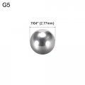 Uxcell Precision 304 Stainless Steel Bearing Balls 7 64 Inch G5 10pcs