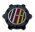Vms Racing Black Oil Cap Power Bsry Emblem In Billet Aluminum Compatible With E34 E39 E53 E60 E61 M5 X5 Sav 525i 525xi 528i