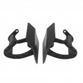 Qiilu Headlight Washer Cover Front Bumper Nozzle Cap Left 2048802124 Right 2048802224 For W204 C200 C280 C300