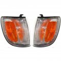 Park Cornering Light Assembly Pair For Toyota 4runner 1997 1998 Driver And Passenger Side Clear Amber Lens 81620-35311 