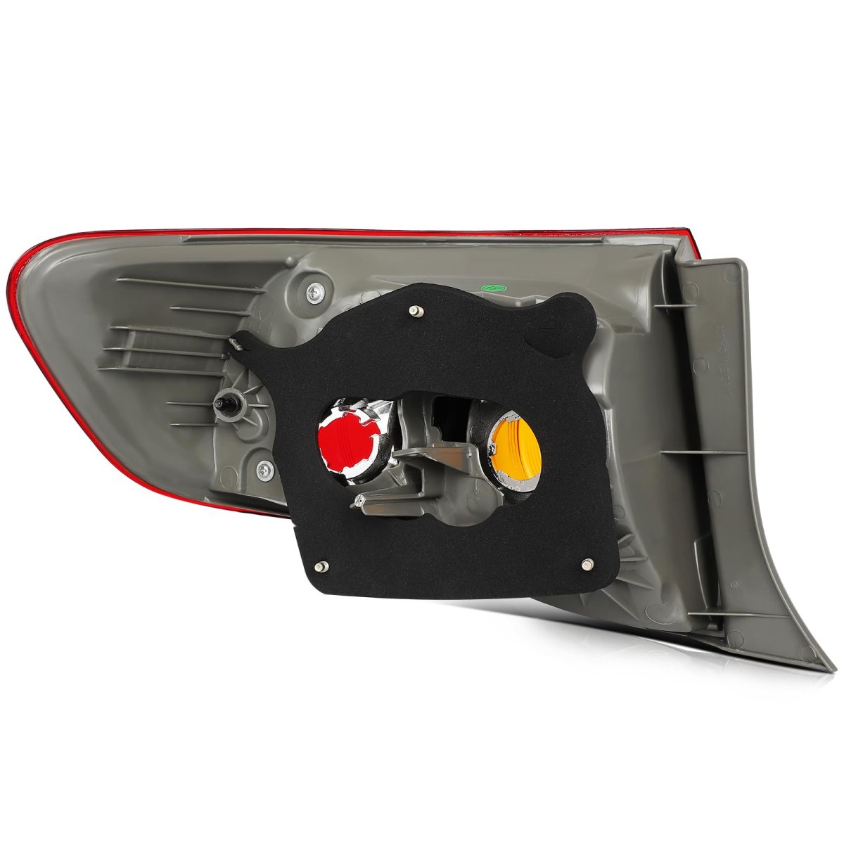 Right Side Taillight Assembly Fit With 2009-2010 For Toyota Corolla Headlight Red Clear Oe 81550-02460 Bulbs Not Include