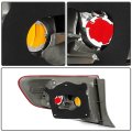 Right Side Taillight Assembly Fit With 2009-2010 For Toyota Corolla Headlight Red Clear Oe 81550-02460 Bulbs Not Include