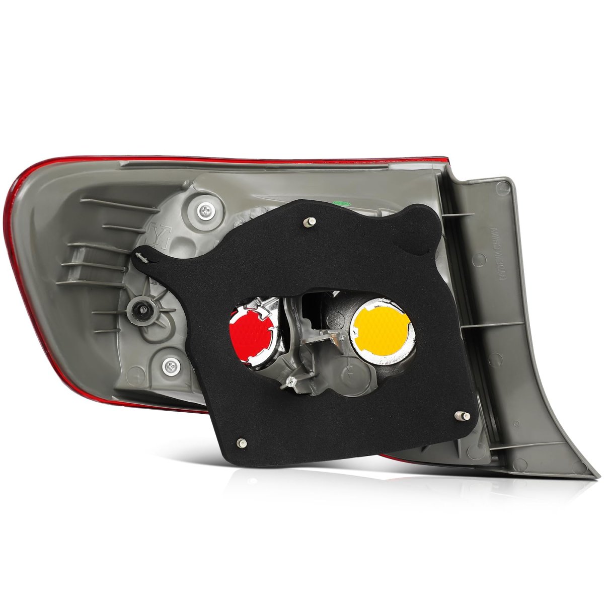 Right Side Taillight Assembly Fit With 2009-2010 For Toyota Corolla Headlight Red Clear Oe 81550-02460 Bulbs Not Include