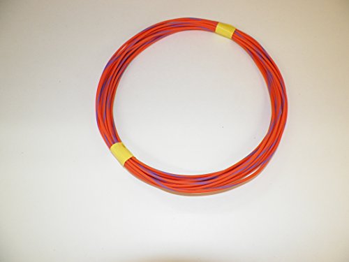 18 Ga Awg Orange Violet Striped Automotive General Purpose Gxl Wire 94 O D 25 Superior Abrasion Resistance High Heat Resist