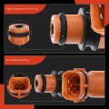 A-premium Fuel Injector Compatible With Mitsubishi Montero 1997-2000 Sport 1999-2004 V6 3 5l Gas Utility Replace Md337900