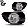 Clear Lens Fog Light Bumper Lamps Pair W Wiring Kit For 2006-2008 Toyota Yaris