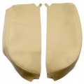 Pair Car Center Console Lid Armrest Seat Box Cover Protector Replacement Microfiber Leather Beige Tan For Acura Mdx 2007 2008