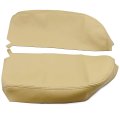 Pair Car Center Console Lid Armrest Seat Box Cover Protector Replacement Microfiber Leather Beige Tan For Acura Mdx 2007 2008