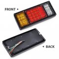 2pcs 40 Led Tail Turn Signal Brake Reverse Running Lights Universal For Pickup Rv Trailers Trucks Camper Boat Vans