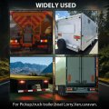 G-plus 2pcs 40 Led Tail Turn Signal Brake Reverse Running Lights Universal Compatible With Pickup Rv Trailers Trucks Camper