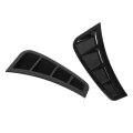 Front Bumper Side Spoiler Left Right Shockproof Stylish Aerodynamic Universal Fit Car Body Kit Trim Abs Material For Glossy