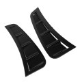 Front Bumper Side Spoiler Left Right Shockproof Stylish Aerodynamic Universal Fit Car Body Kit Trim Abs Material For Glossy