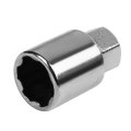 J2 Engineering 7075 Compatible Withged Aluminum M12x1 5 20pcs 50mm Long Open End Lug Nut Set W Turner Silver